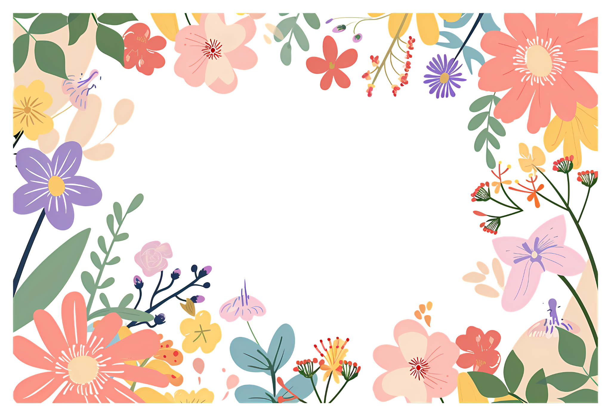 Floral Frame